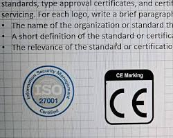 Hình ảnh về Different types of computer certification logos