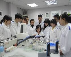 Hình ảnh về Sinh viên cao đẳng nha khoa trong phòng lab College dental students in lab