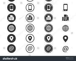 Hình ảnh về Thông tin liên hệ Contact information icon