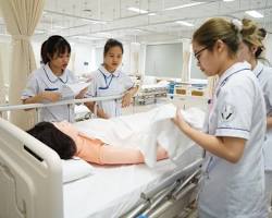 Hình ảnh về Phòng thực hành điều dưỡng tại Đại học Điều dưỡng An Giang