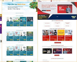 Hình ảnh về Giao diện website đăng ký khóa học trực tuyến