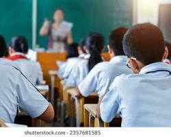 Hình ảnh về Students studying in classroom