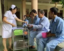 Hình ảnh về Điều dưỡng viên đang làm việc trong bệnh viện
