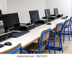 Hình ảnh về Exam hall with computers